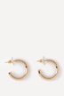 Hoop earrings, studs, small size, push back