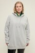 Hoodie, oversized, print op de rug, capuchon
