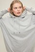 Hoodie, oversized, print op de rug, capuchon