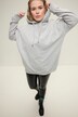 Hoodie, oversized, print op de rug, capuchon