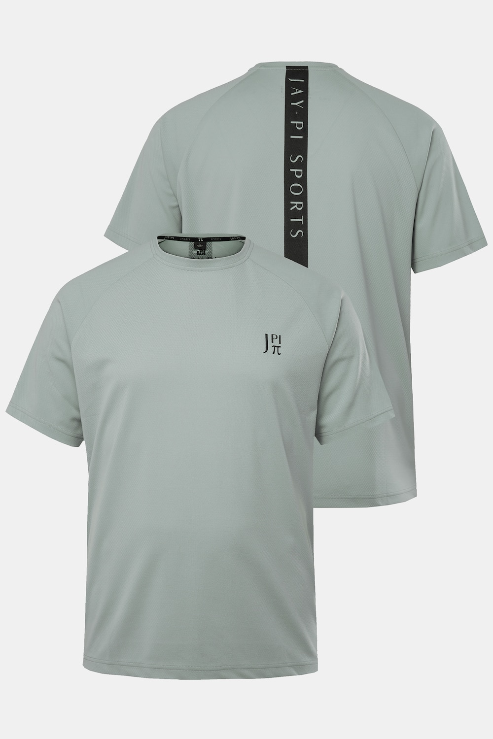 JAY-PI T-Shirt, Fitness, Halbarm, Rückenprint, QuickDry