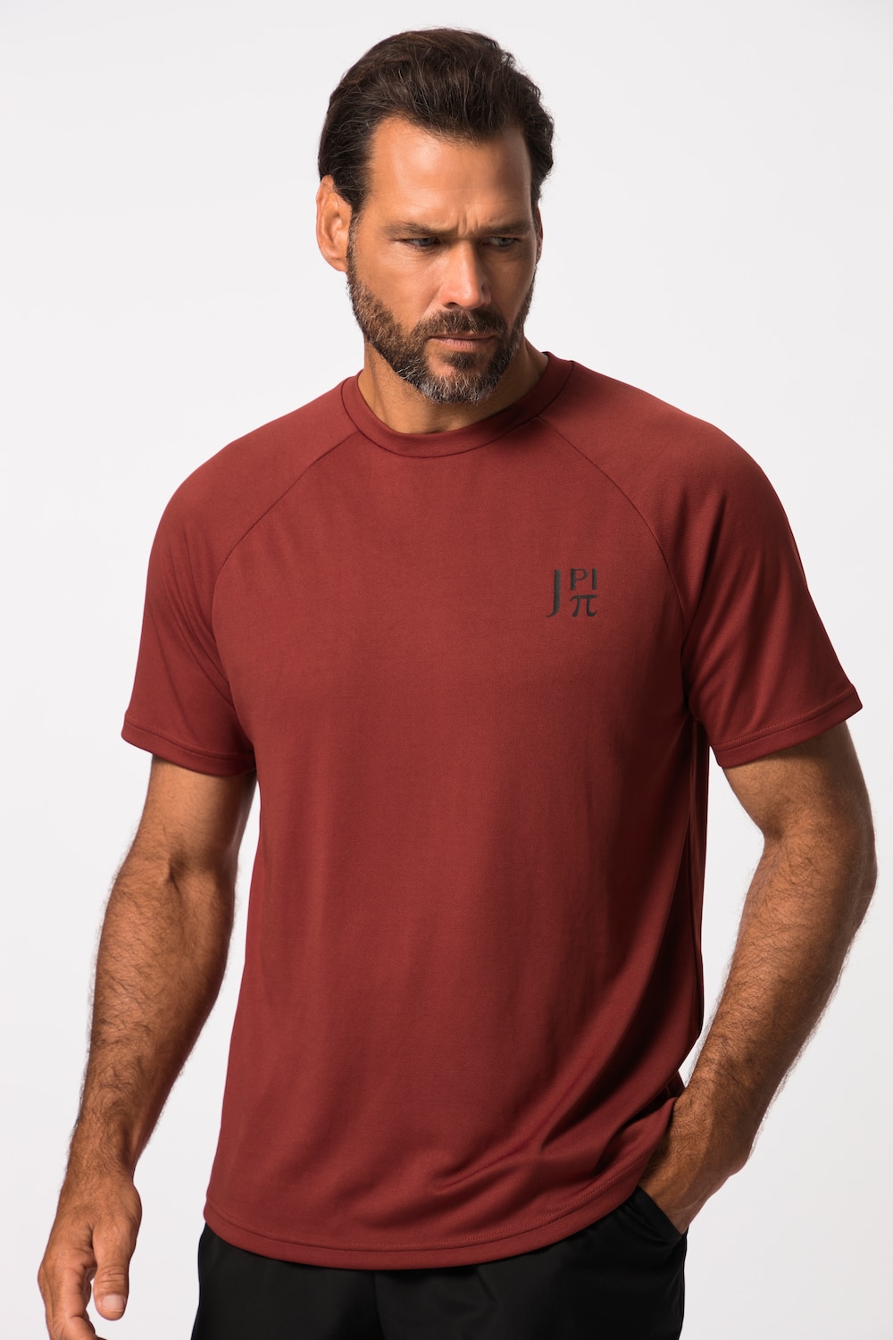 Grote Maten JAY-PI T-shirt FLEXNAMIC®male, rood, Maat: XL, Polyester, JAY-PI