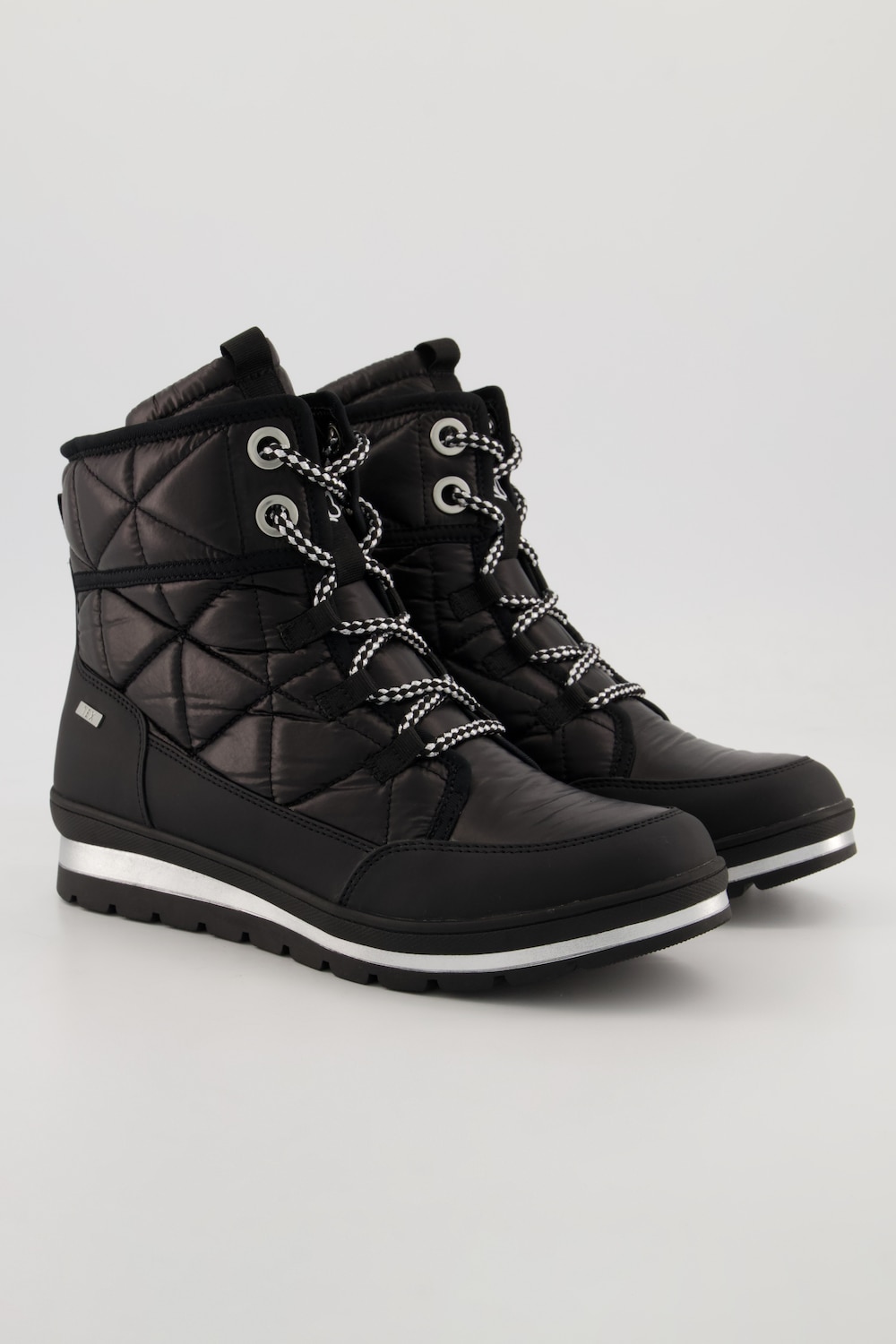 Grote Maten Caprice boots, Dames, zwart, Maat: 41, Overige/Synthetische vezels, Ulla Popken