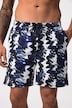 JAY-PI Badeshorts, Beachwear, Elastikbund, Grafik Print
