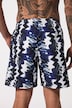 JAY-PI Badeshorts, Beachwear, Elastikbund, Grafik Print