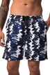 JAY-PI plavecké šortky, plážová móda, elastický pas, grafický potisk