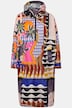 Funktions-Regencape, Unisex, Print, Kapuze