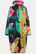 Funktions-Regencape, Unisex, Print, Kapuze