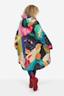 Funktions-Regencape, Unisex, Print, Kapuze
