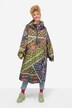 Funktions-Regencape, Unisex, Print, Kapuze