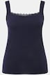 Camiseta interior Supima, tirantes anchos, encaje