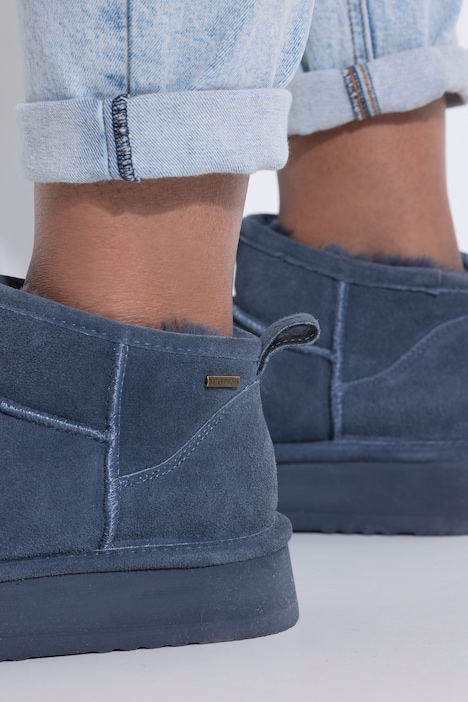 Axelda Lammfell-Boots, wasserabweisend, Weite H