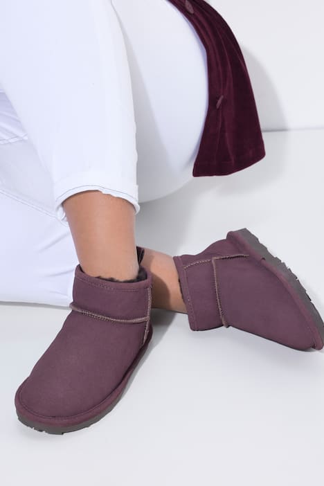 Axelda Lammfell-Boots, wasserabweisend, Weite H