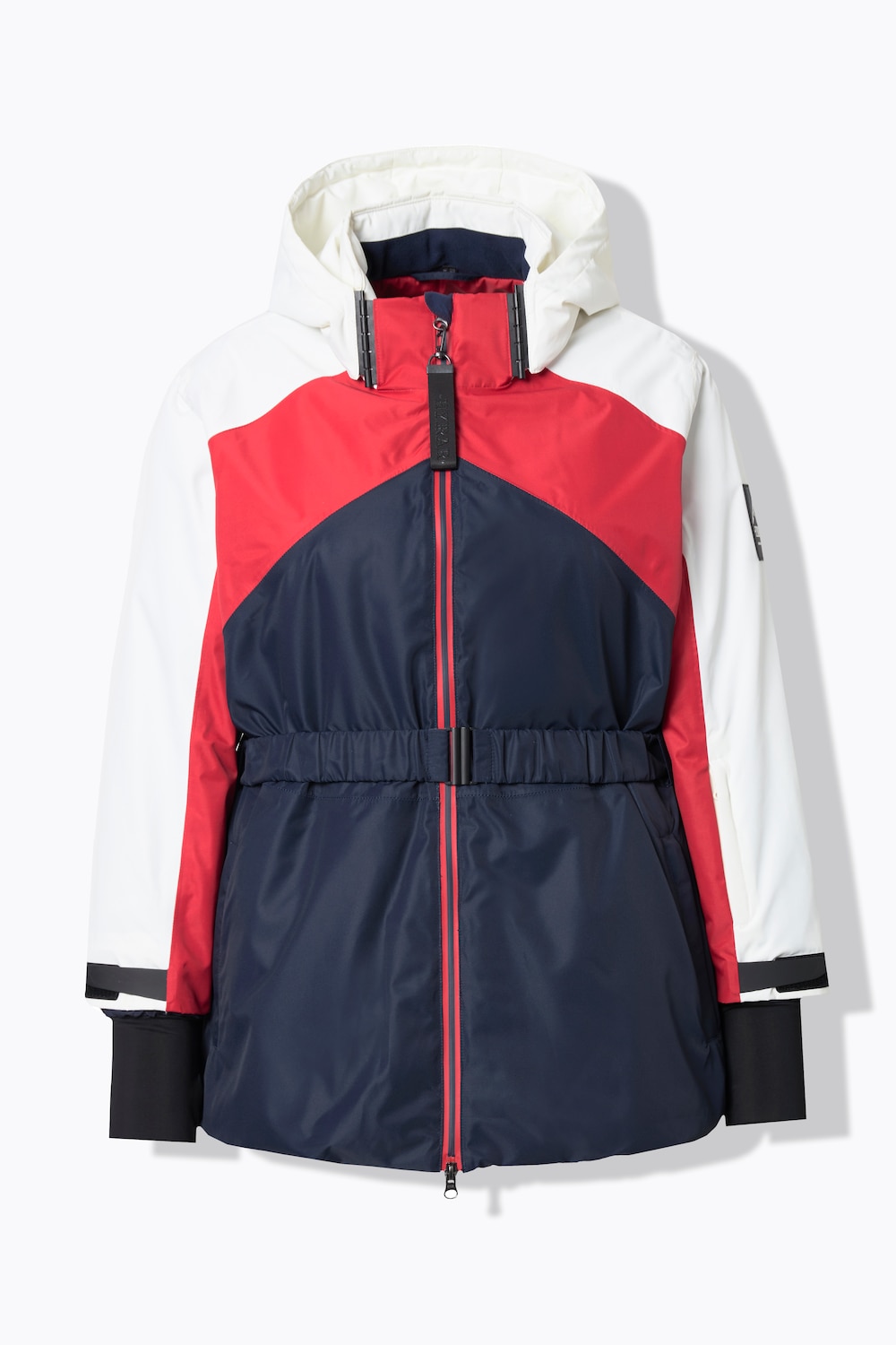Stora storlekar Performance-jacka, Dam, blå, storlek: 50/52, Polyester, Ulla Popken