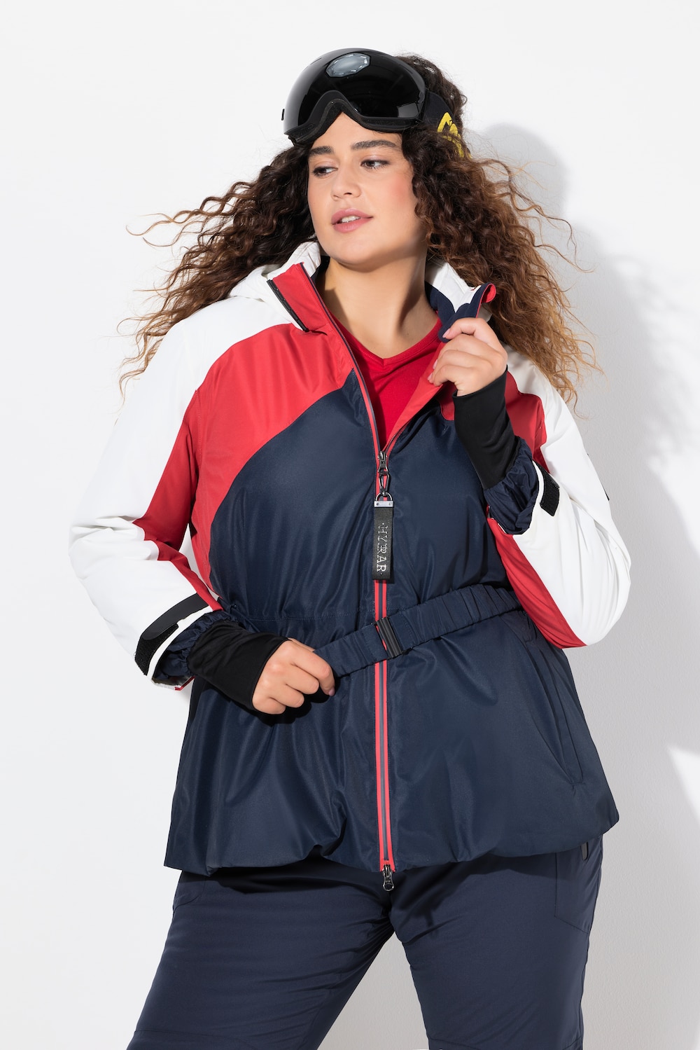 Große Größen Performance-Jacke, Damen, blau, Größe: 42/44, Polyester, Ulla Popken