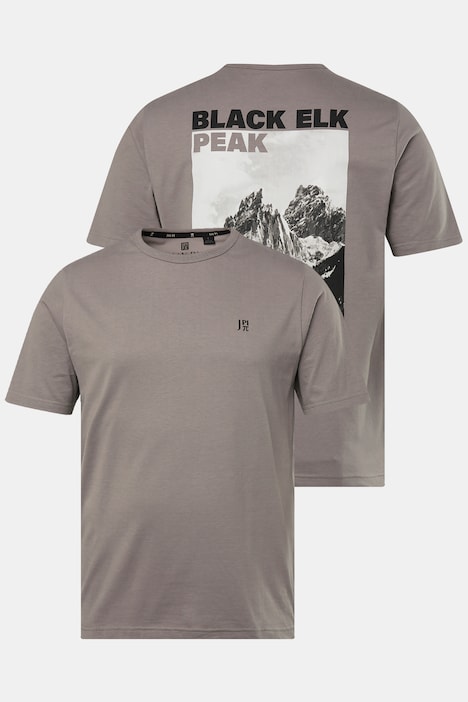 JAY-PI Trekking-T-Shirt, Outdoor, Halbarm, Rücken-Print, QuickDry