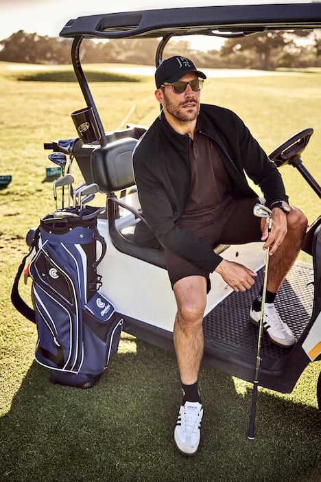 Veste en scuba JAY-PI spéciale golf, col montant et finition FLEXNAMIC®