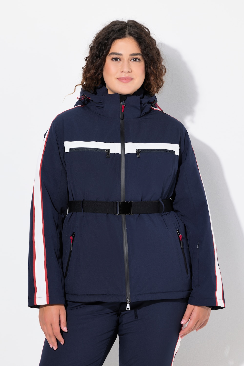 Große Größen Performance-Jacke, Damen, blau, Größe: 46/48, Polyester, Ulla Popken