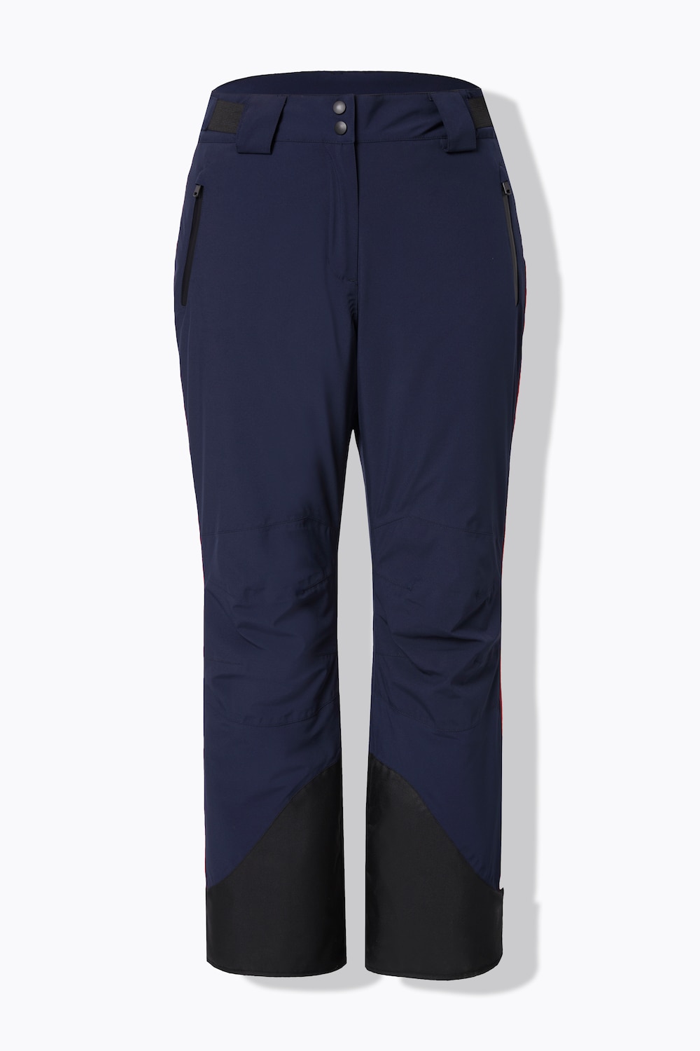 Stora storlekar Performance-byxa, Dam, blå, storlek: 52, Polyester, Ulla Popken