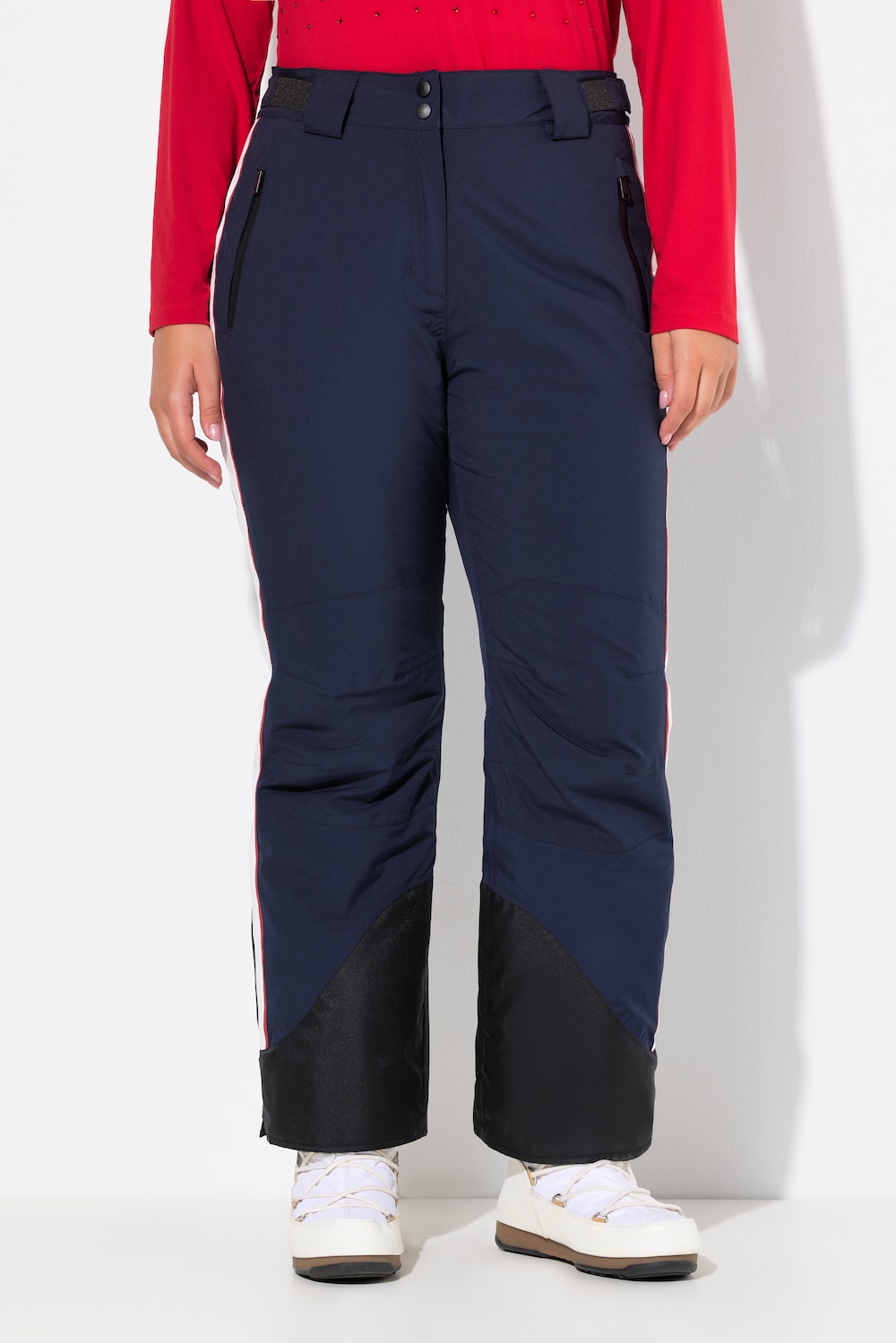Große Größen Performance-Hose, Damen, blau, Größe: 50, Polyester, Ulla Popken