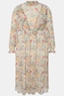 Colorful Victorian-Inspired Long Sleeve Dress