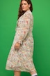 Colorful Victorian-Inspired Long Sleeve Dress