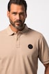 Polo JAY-PI FLEXNAMIC® spécial golf. Manches courtes. Maille piquée aspect chiné.