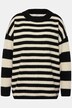 Mixed Stripe Long Sleeve Sweater