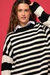 Mixed Stripe Long Sleeve Sweater