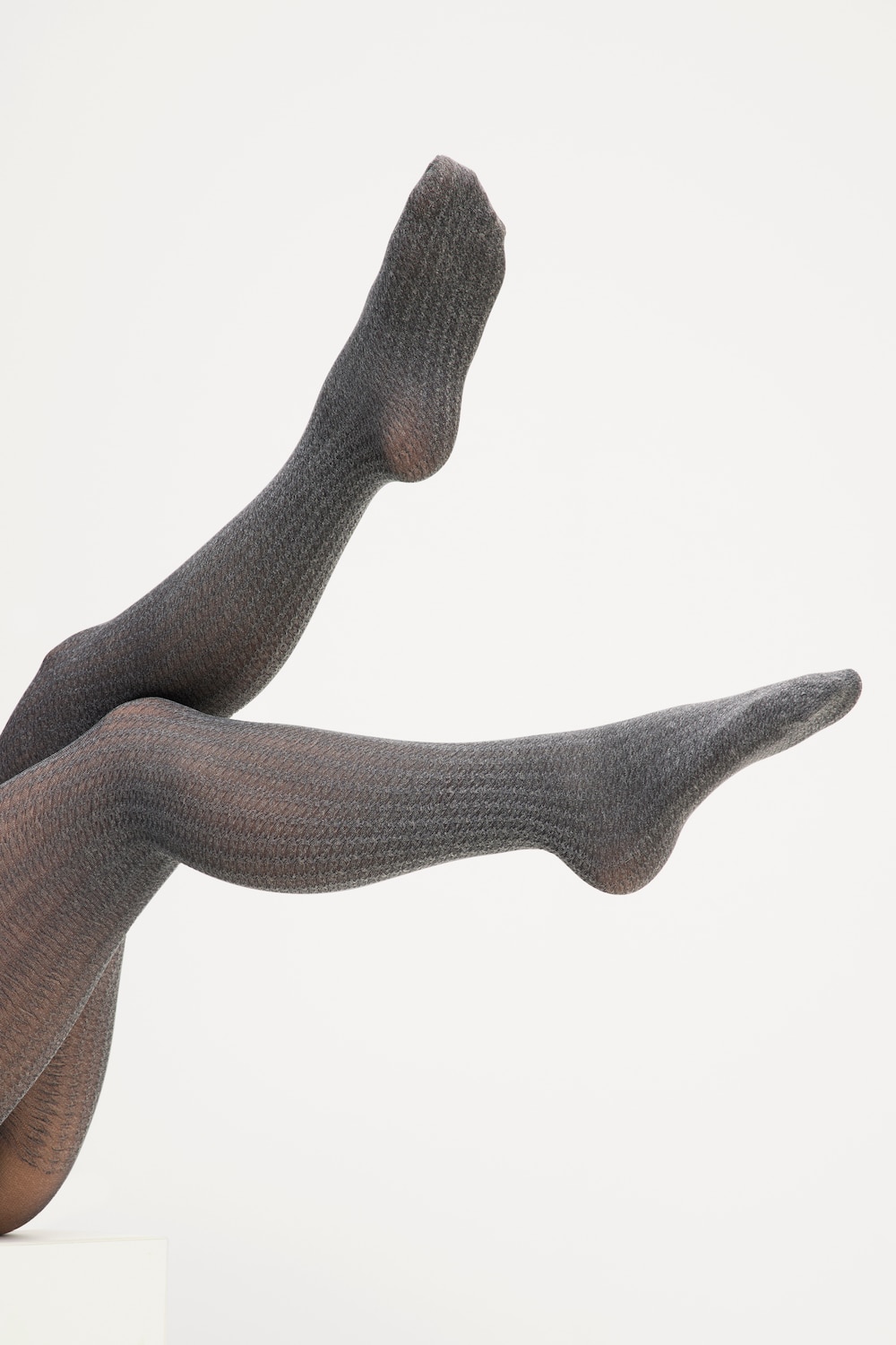 Große Größen Strumpfhose, Damen, blau, Größe: 42/44, Synthetische Fasern/Polyester, Studio Untold