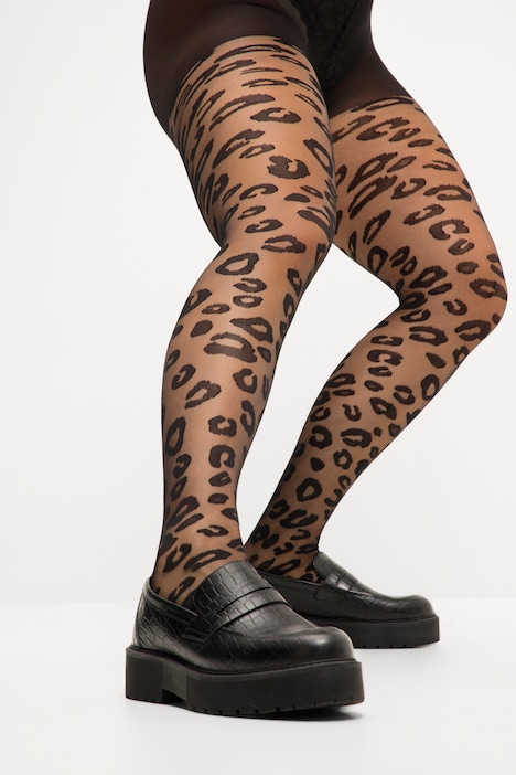 Leopard Print Stockings, all Tights