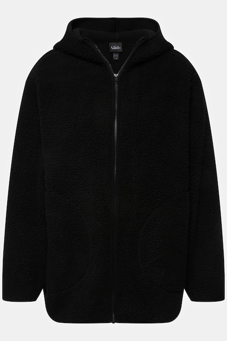 Long Sleeve Hooded Teddy Jacket | Jacket | Jackets