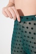 Mesh-leggings, flokprikker