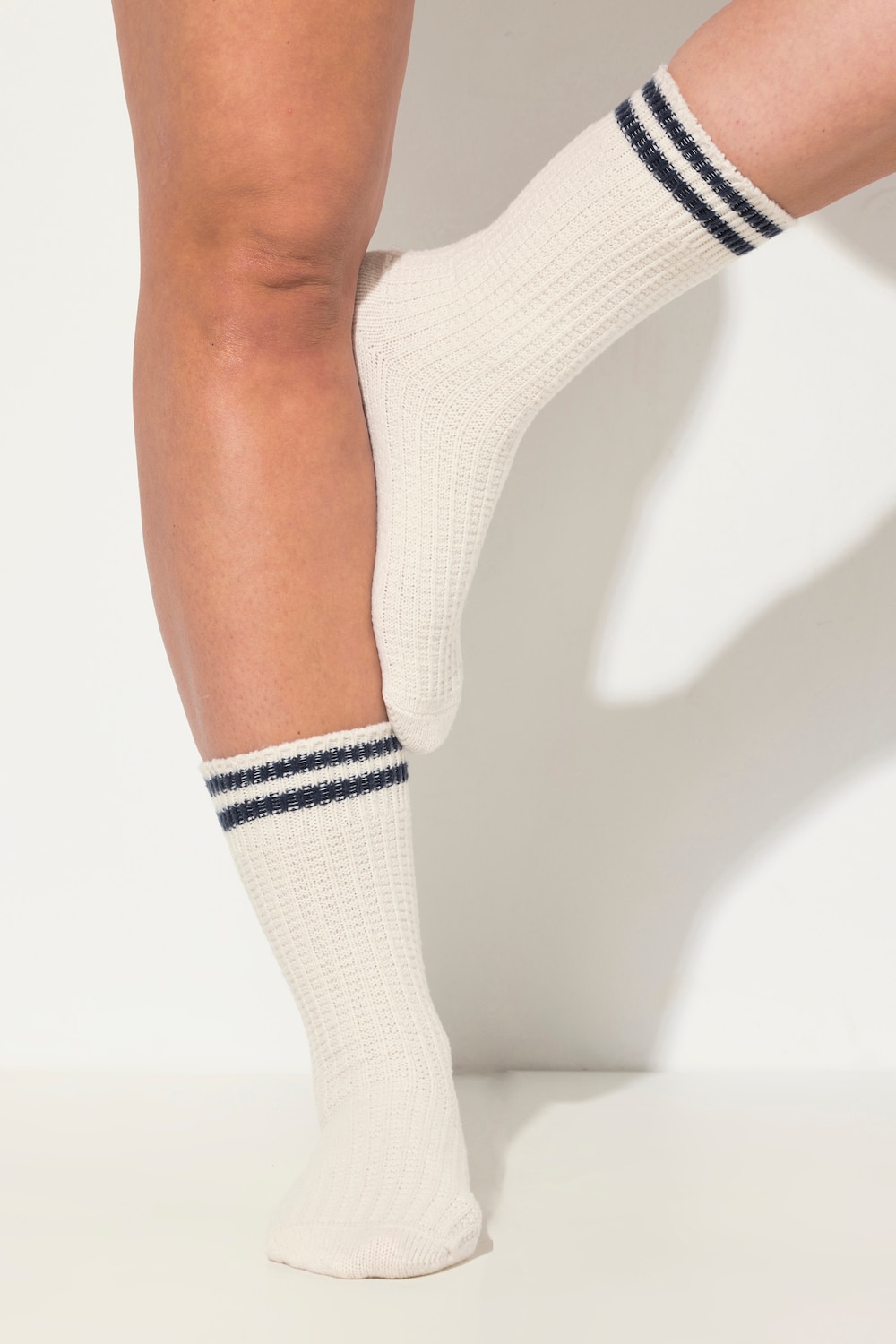 Große Größen Strümpfe, Damen, gelb, Größe: 39-42, Polyester, Ulla Popken