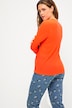 Longsleeve, Slim Shape, Rippjersey, Rundhals, Langarm