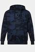 Sweat-shirt à capuche, imprimé camouflage - jusqu'au 8 XL