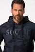 Sweat-shirt à capuche, imprimé camouflage - jusqu'au 8 XL