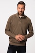 Sweat camionneur à col montant zippé, jusqu'au 8 XL