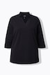 Shirt, A-Linie, Spatenkragen, V-Ausschnitt, 3/4-Arm