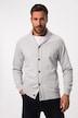 Veste en molleton à col châle, patte de boutonnage, Tall