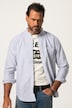 Chemise Oxford, manches longues et col montant, coupe Modern Fit - jusqu'au 8 XL