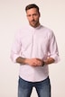 Chemise Oxford, manches longues et col montant, coupe Modern Fit - jusqu'au 8 XL