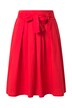 Skládaná sukně, A střih, komfortní pas, vázací stuha