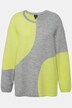 Colorblock Knit Long Sleeve Sweater