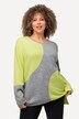 Colorblock Knit Long Sleeve Sweater