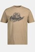 T-shirt dal look vintage con stampa con cappello da cowboy, scollo a girocollo e mezze maniche, fino alla tg. 8XL