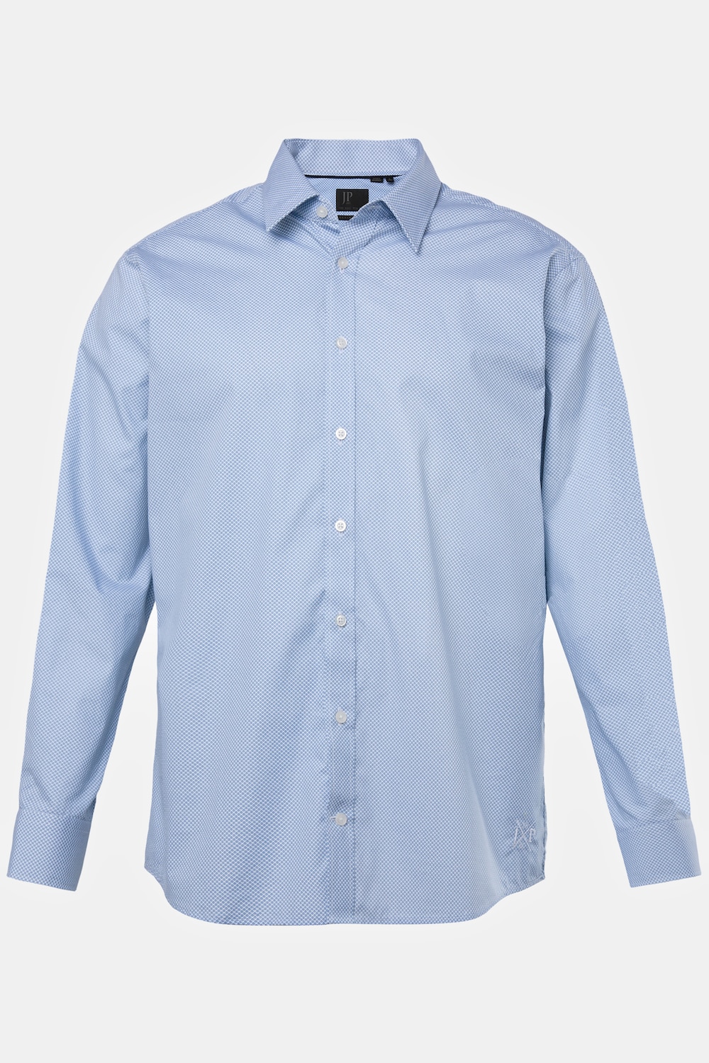Grote Maten Zakelijk overhemd, Heren, blauw, Maat: 3XL, Katoen, JP1880
