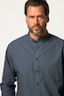 Chemise de ville à manches longues, micro-imprimé et col montant - coupe Comfort, jusqu'au 8XL