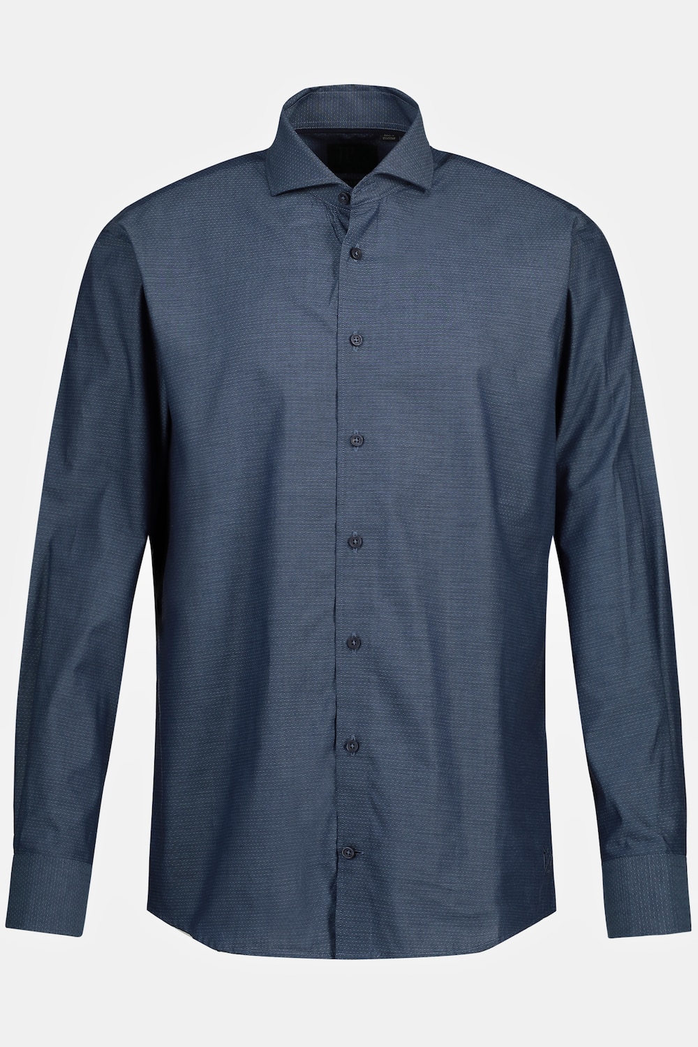 Grote Maten Zakelijk overhemd, Heren, blauw, Maat: XL, Katoen, JP1880