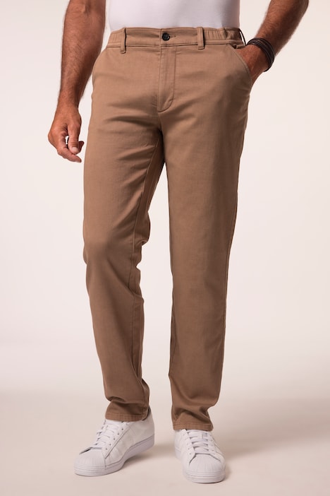 Chino trousers, FLEXNAMIC®, elastic waistband, up to size 72